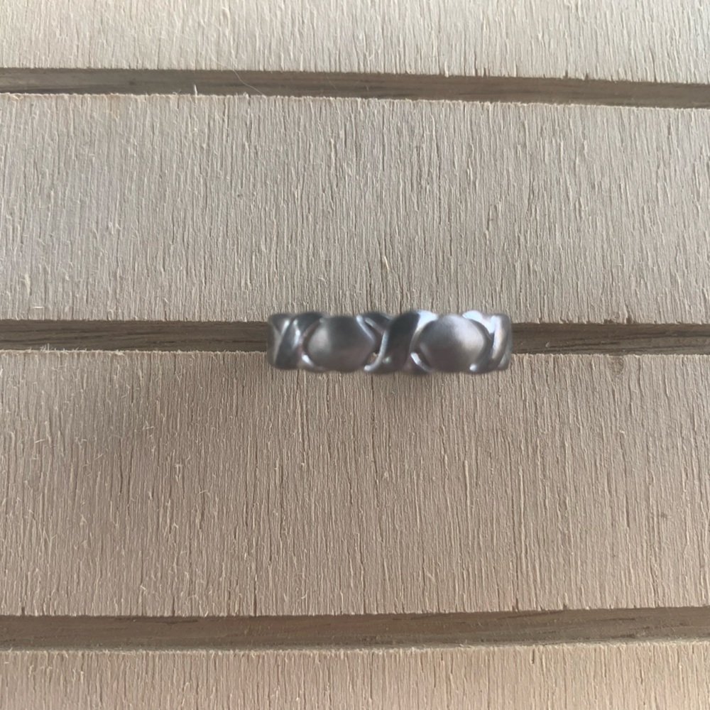 Xoxo Sterling Silver Ring